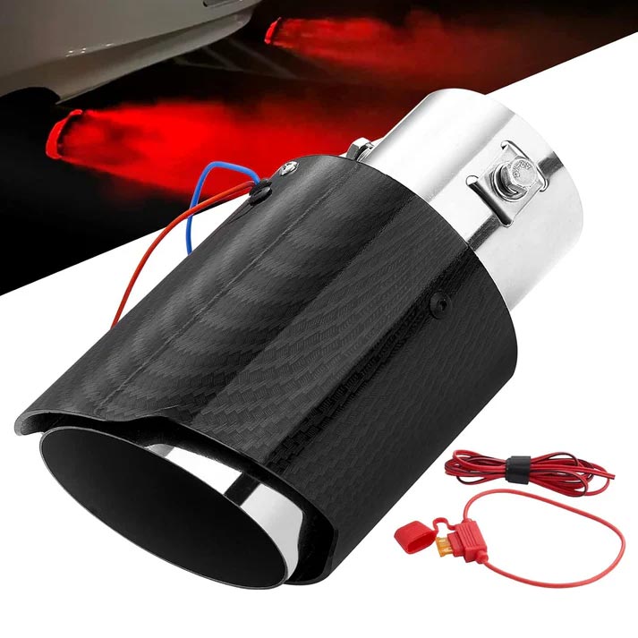 📢📢40% RABATT !!⏰Universelles LED-Auspuffrohr für Autos