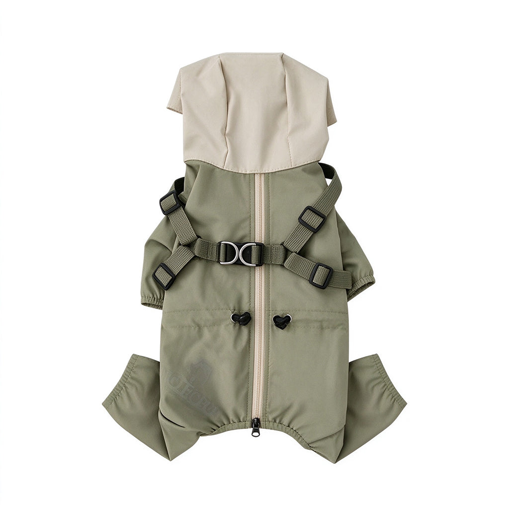 Warmer wattierter Hunde-Wintermantel Wasserdicht Winddicht Outdoor Haustier für Herbst und Winter