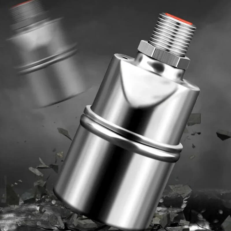Fully automatic float valve for the water level control made of stainless steel 304