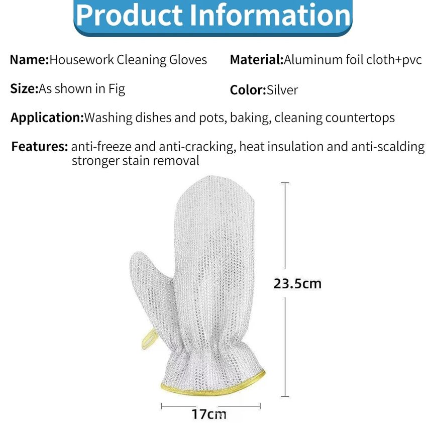 Geschirrspül-Draht-Handschuhe