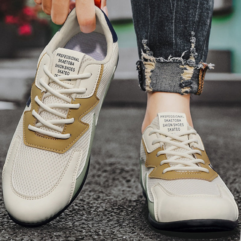 Casual ademende mesh sneaker voor mannen