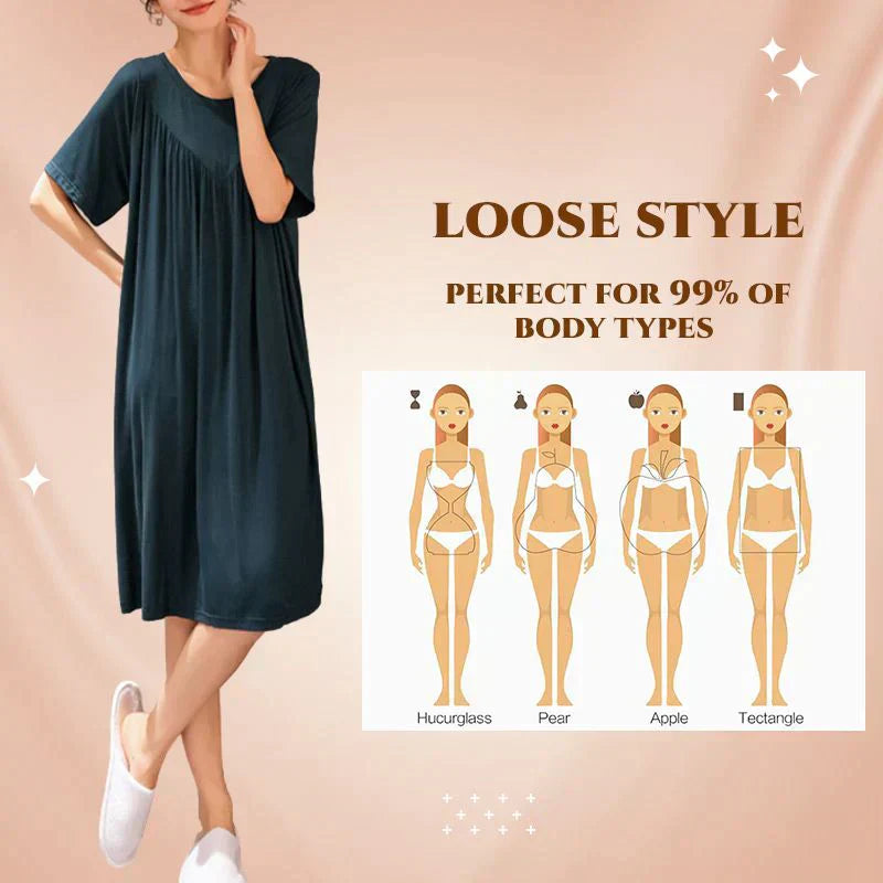 🛏️Saldi 49%👗Abito pigiama a maniche corte super morbido e confortevole