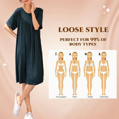 🛏️Saldi 49%👗Abito pigiama a maniche corte super morbido e confortevole