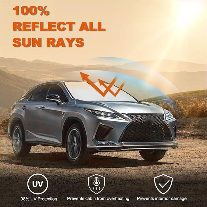 🔥Heißer Verkauf 50% Rabatt🔥Auto Windschutzscheibe Sonnenblende Abdeckung
