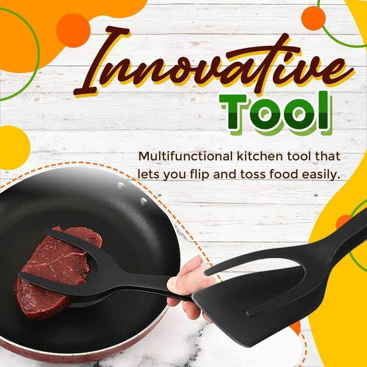 📢📢50 % Rabatt!!🥳💞 50K+ VERKAUFT! 🍳🥩 2-in-1 Pfannenwender & Eierschaufel