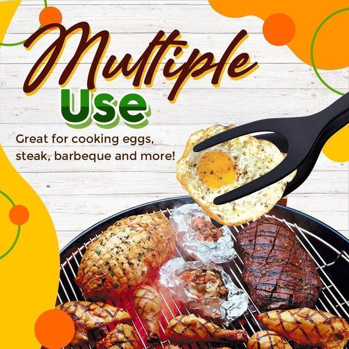 📢📢50 % Rabatt!!🥳💞 50K+ VERKAUFT! 🍳🥩 2-in-1 Pfannenwender & Eierschaufel