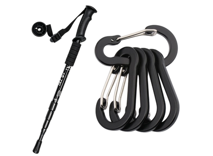 💥Heißer Verkauf 50% Rabatt🔥🦯🏔️Trekkingstock 3in1 – längenverstellbar, stoßgedämpft, Alu 6160💪🎯Kompakt & ergonomisch – für Auf- & Abstieg, Gelenkschutz & Rucksack-Tour.