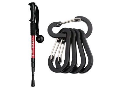 💥Heißer Verkauf 50% Rabatt🔥🦯🏔️Trekkingstock 3in1 – längenverstellbar, stoßgedämpft, Alu 6160💪🎯Kompakt & ergonomisch – für Auf- & Abstieg, Gelenkschutz & Rucksack-Tour.