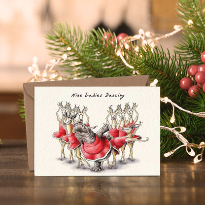 🔥Solange der Vorrat reicht 40 % Rabatt!🎉Zwölf Tage Weihnachtskarten-Set
