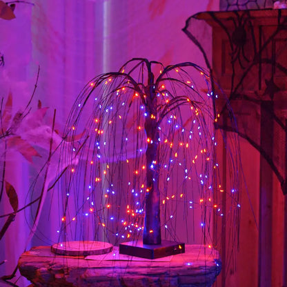 🎃✨ Frühzeitiger Heißverkauf 🔥 Halloween-Baum-Lichterkette 🛋️🎃