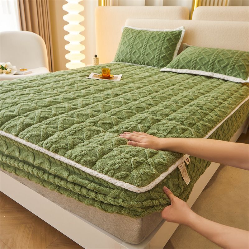 ⏳ Letzter Tag: 37 % auf das gesamte Sortiment!❄️🛌Wärmendes Flanell-Spannbetttuch - Aus weichem Baumwoll-Flanell mit hoher Taschenhöhe & rutschfesten Gummizügen für Komfort zu jeder Jahreszeit
