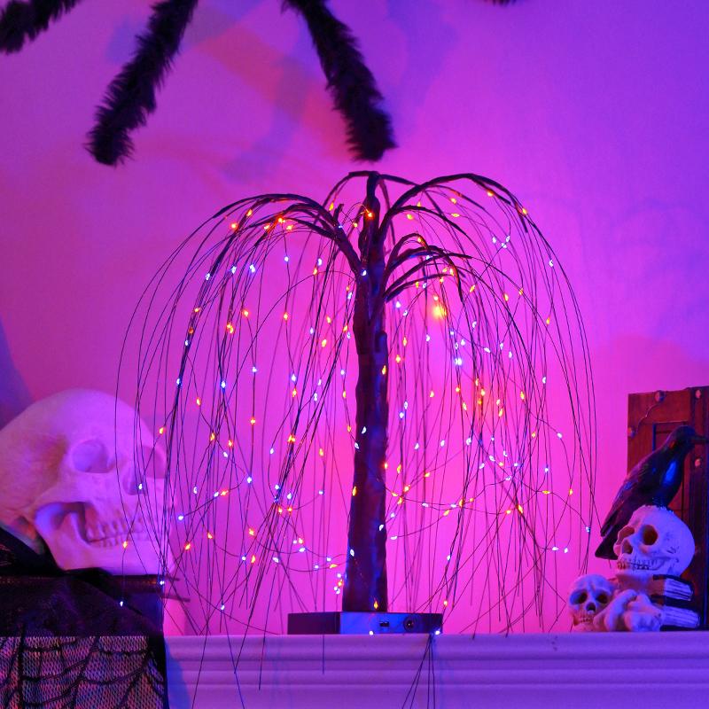 🎃✨ Frühzeitiger Heißverkauf 🔥 Halloween-Baum-Lichterkette 🛋️🎃
