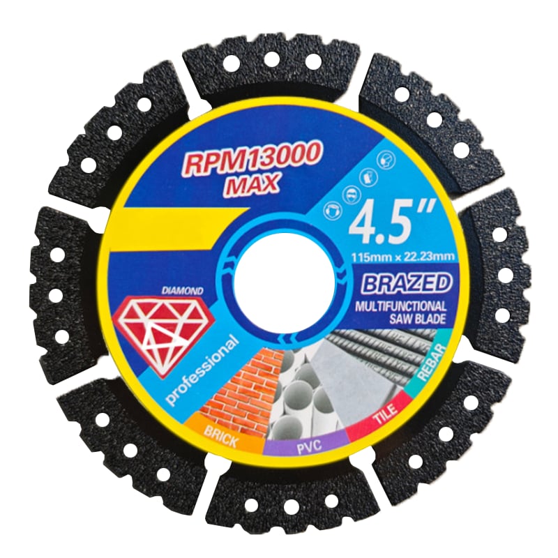 🛠️ ✨ 4,5-Zoll-Mehrfachmaterial-Diamanttrennscheibe – Keine Kompromisse, maximale Haltbarkeit