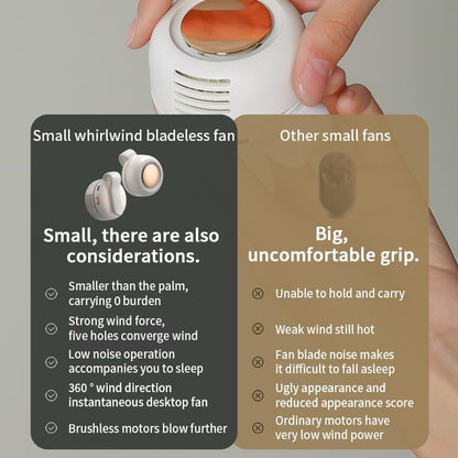 ❄️40% OFF!💨Um 360° drehbarer, tragbarer Mini-Clip-Ventilator