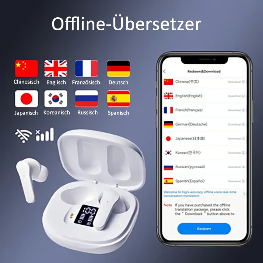 💥- Auriculares para traducción simultánea