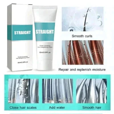 ✨VENDITA CALDA ✨Crema lisciante per capelli alla seta e cheratina