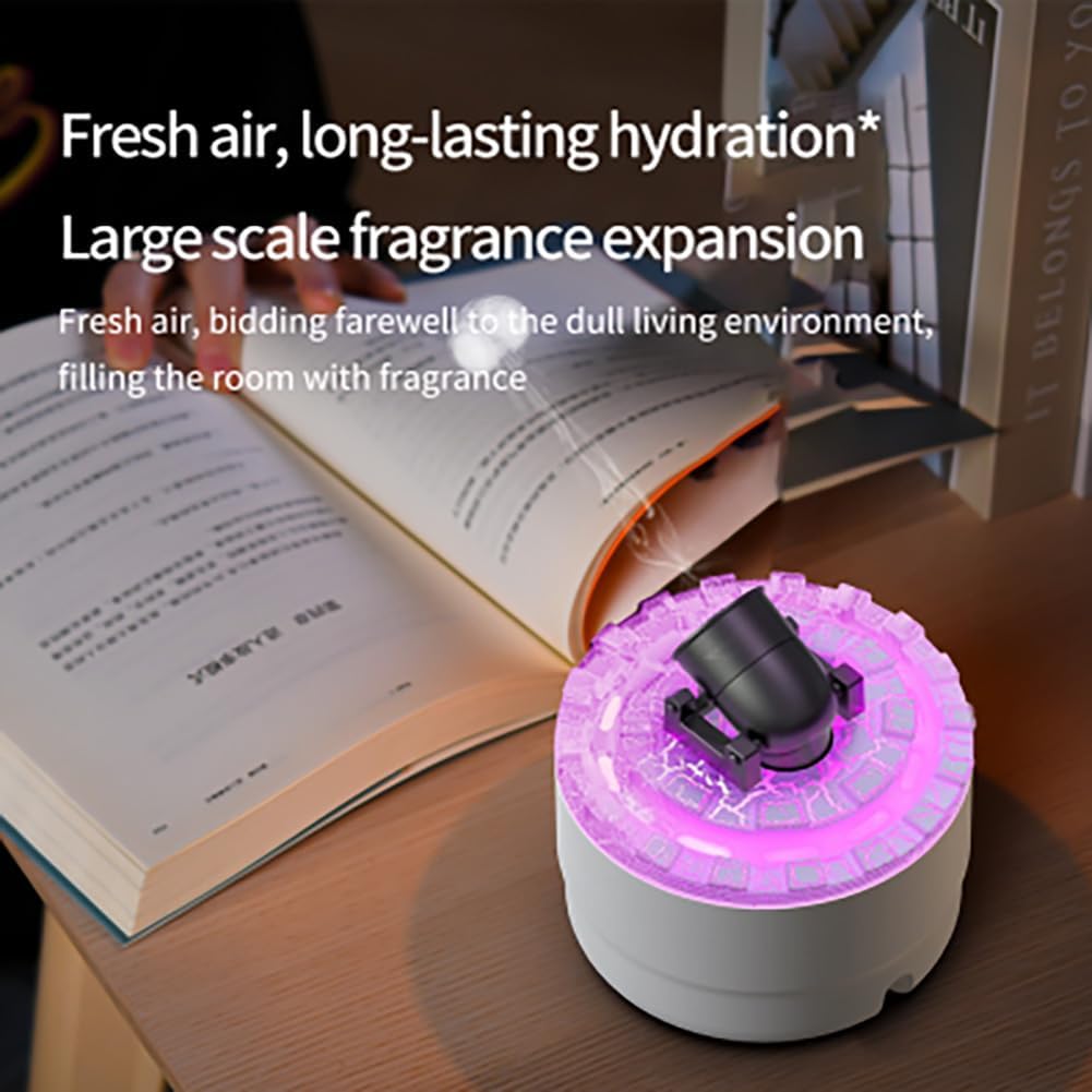 Umidificatore d'aria aroma con effetto di esplosione di cannone