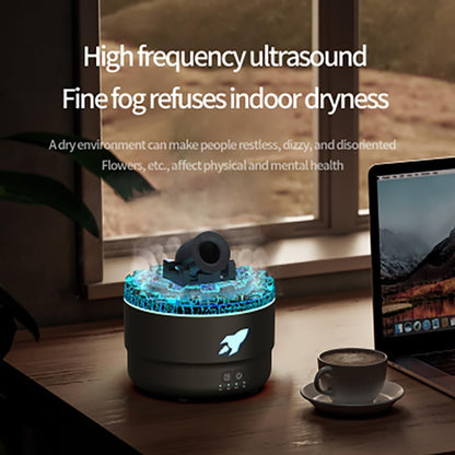 Umidificatore d'aria aroma con effetto di esplosione di cannone