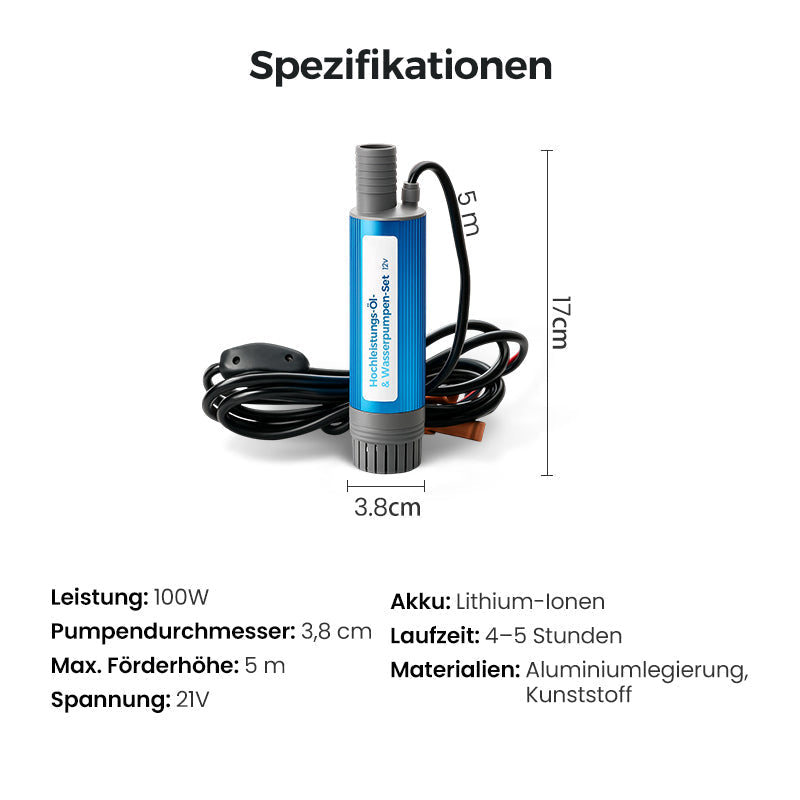 🔥Solange der Vorrat reicht 40 % Rabatt!🎉Hochleistungs-Öl- und Wasserpumpensatz