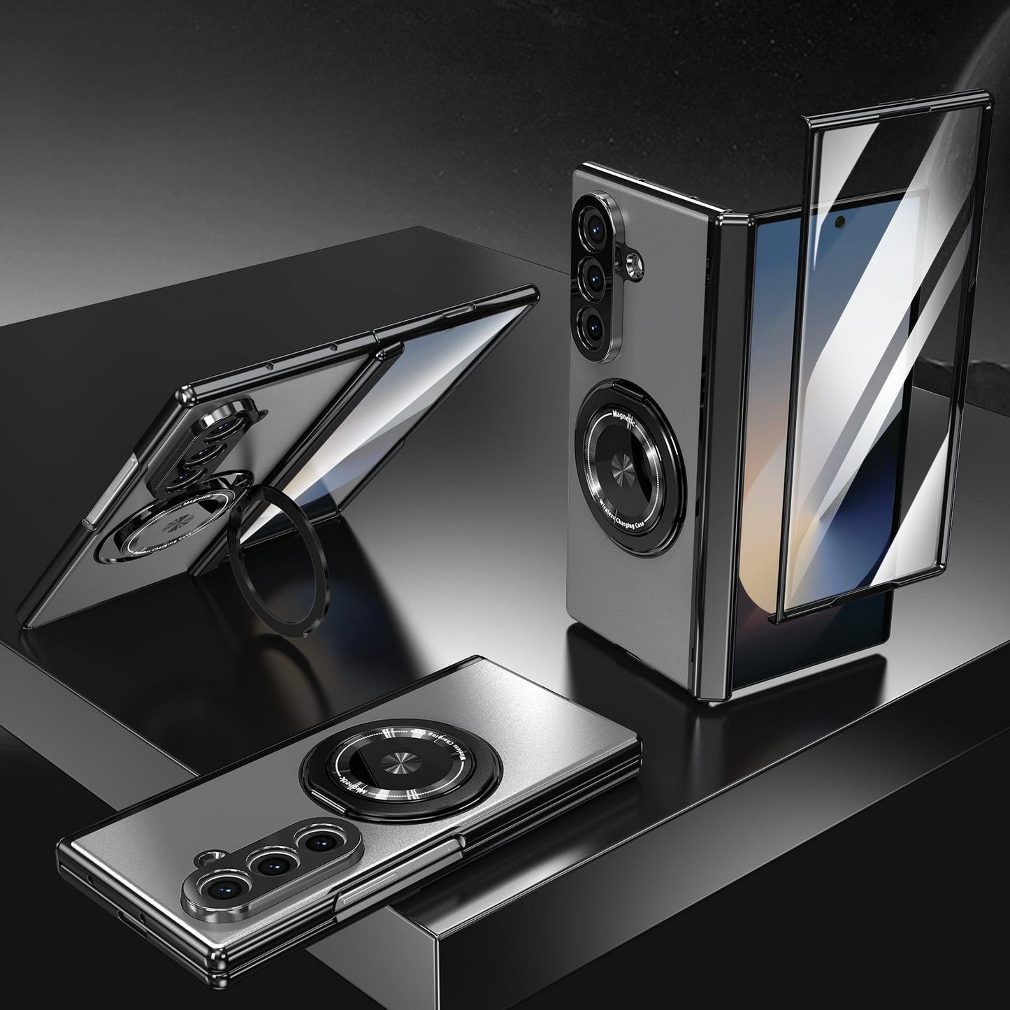 Leistungsstarke Magnethalterung Hülle für Samsung Fold-Serie