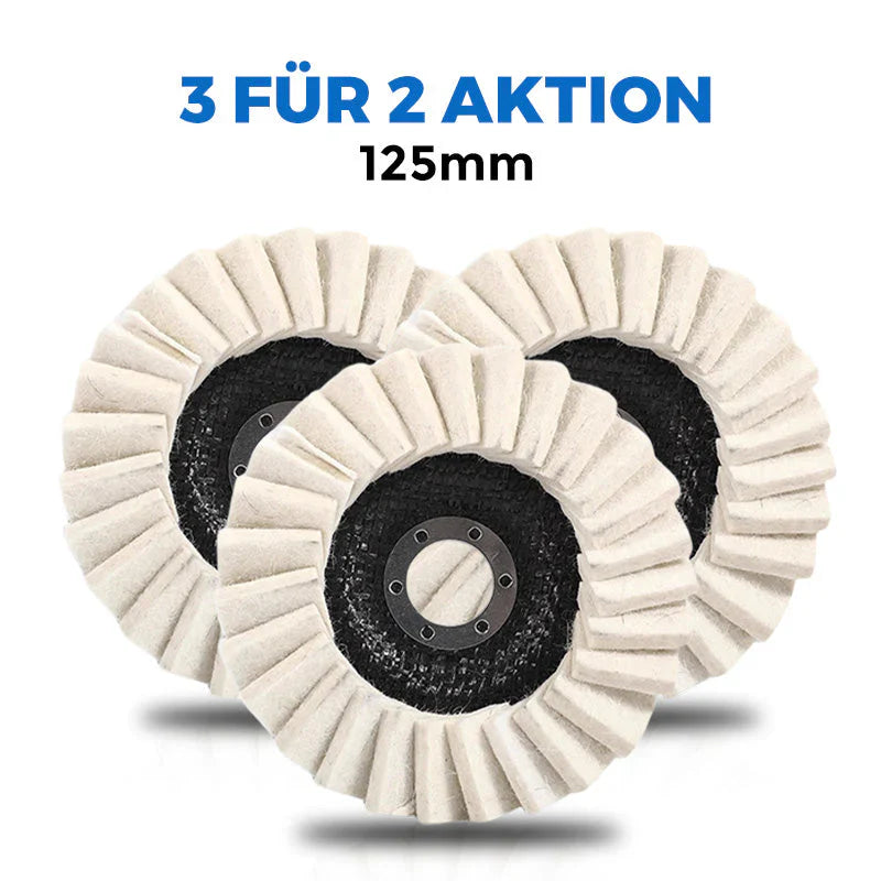 🎁 Spesialtilbud til jul: 53 % rabatt 🎄✨Poleringsskive for ullfiltklaff
