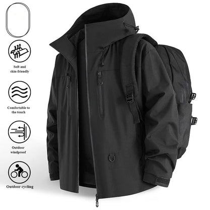 💎 61% RABATT! 💎 WeatherMaster Elite-Jacke – Wind- & Wasserdicht, Atmungsaktiv & Ideal für Outdoor und Stadt 🌧️🧥