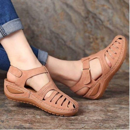 🔥Promozione - sconto del 50%🎉-Sandali ortopedici leggeri in pelle di altissima qualità