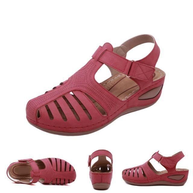 🔥Promozione - sconto del 50%🎉-Sandali ortopedici leggeri in pelle di altissima qualità