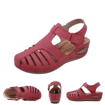 🔥Promozione - sconto del 50%🎉-Sandali ortopedici leggeri in pelle di altissima qualità