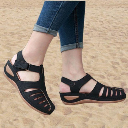 🔥Promozione - sconto del 50%🎉-Sandali ortopedici leggeri in pelle di altissima qualità