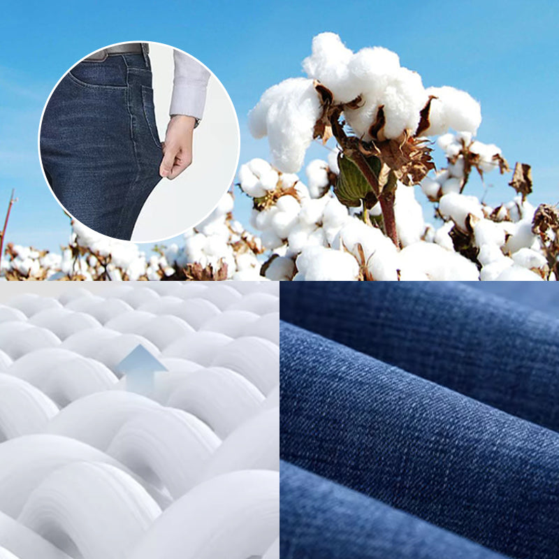 👖💪 Elastische Herrenjeans mit hoher Taille & geradem Bein – 50% RABATT! Bequemer Sitz, viel Bewegungsfreiheit – perfekt für jeden Tag. 🔥✨