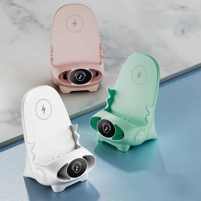 💕Mini chaise avec chargeur rapide sans fil, support de téléphone multifonctionnel
