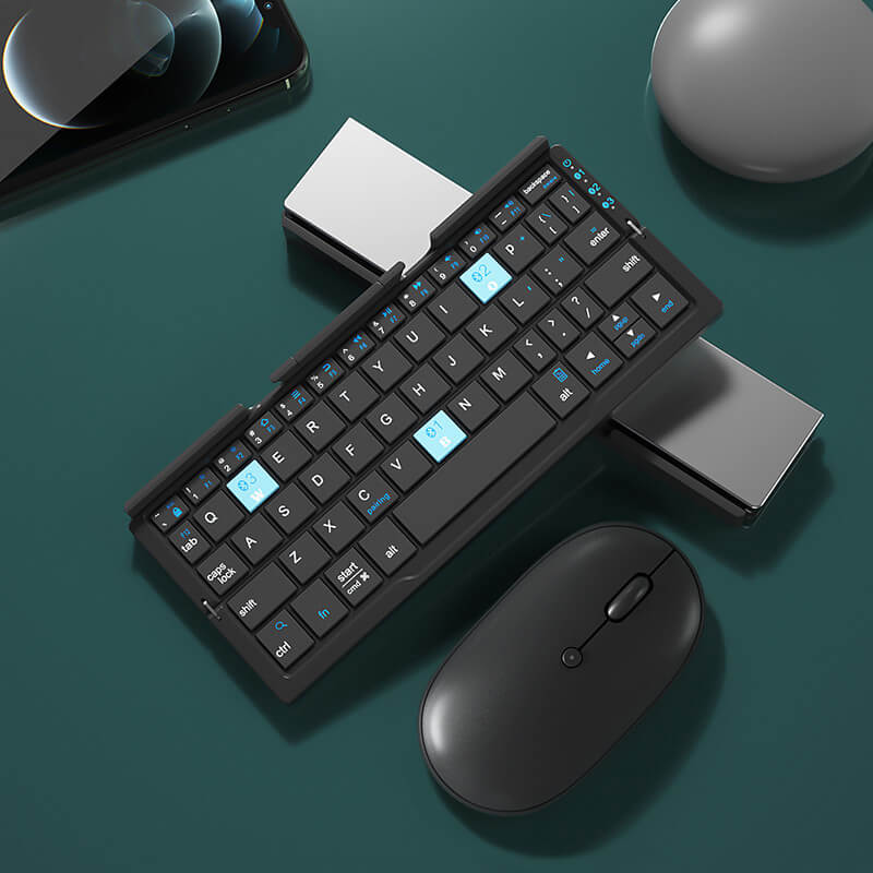 ✈️Gratis frakt📦Sammenleggbart minitastatur for telefon/nettbrett/laptop