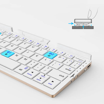 ✈️Gratis frakt📦Sammenleggbart minitastatur for telefon/nettbrett/laptop