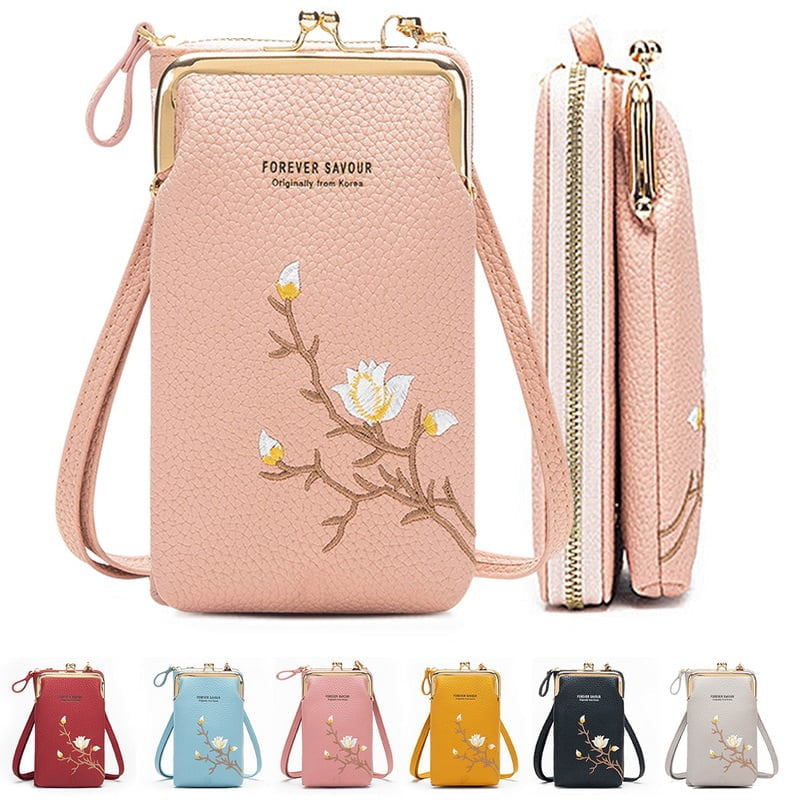 💗Heißer Verkauf 50 % Rabatt🌸Damen-Umhängetasche mit Handyhalterung