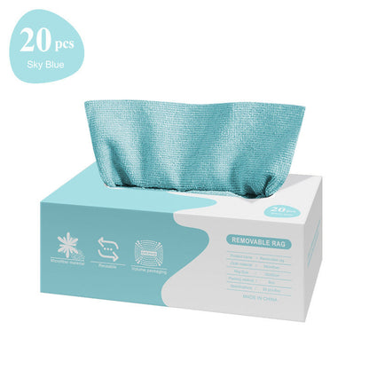 ♻️ Wiederverwendbare Mikrofaser-Küchentücher (20 Stück in 1 Box)