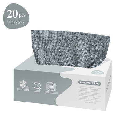 ♻️ Wiederverwendbare Mikrofaser-Küchentücher (20 Stück in 1 Box)