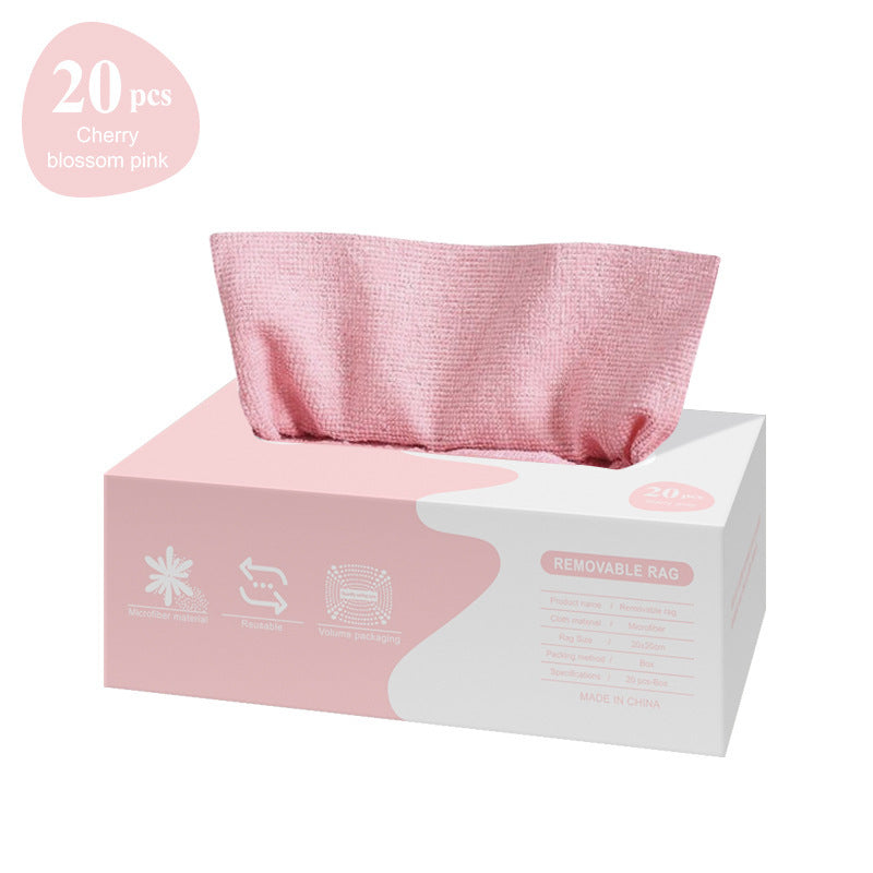 ♻️ Wiederverwendbare Mikrofaser-Küchentücher (20 Stück in 1 Box)
