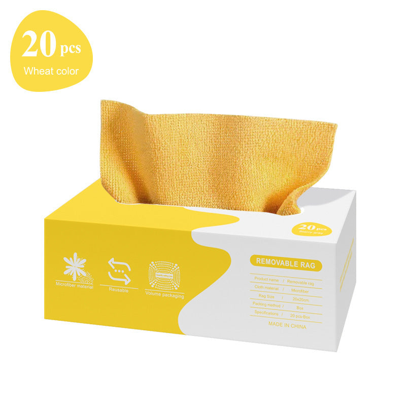 ♻️ Wiederverwendbare Mikrofaser-Küchentücher (20 Stück in 1 Box)