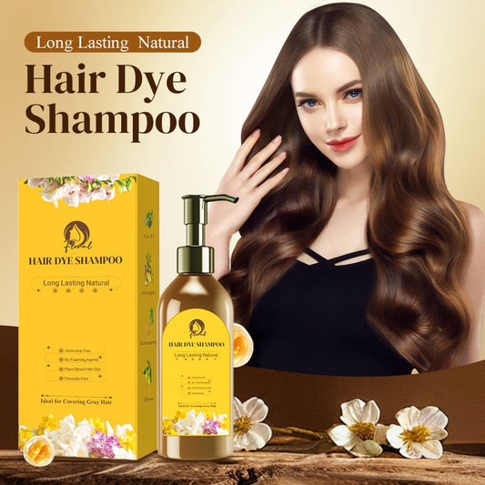 ❤️ Lang anhaltende natürliche Haarfarbe Shampoo