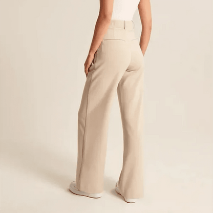 ✨🔥Die mühelos taillierte Hose mit weitem Bein💞