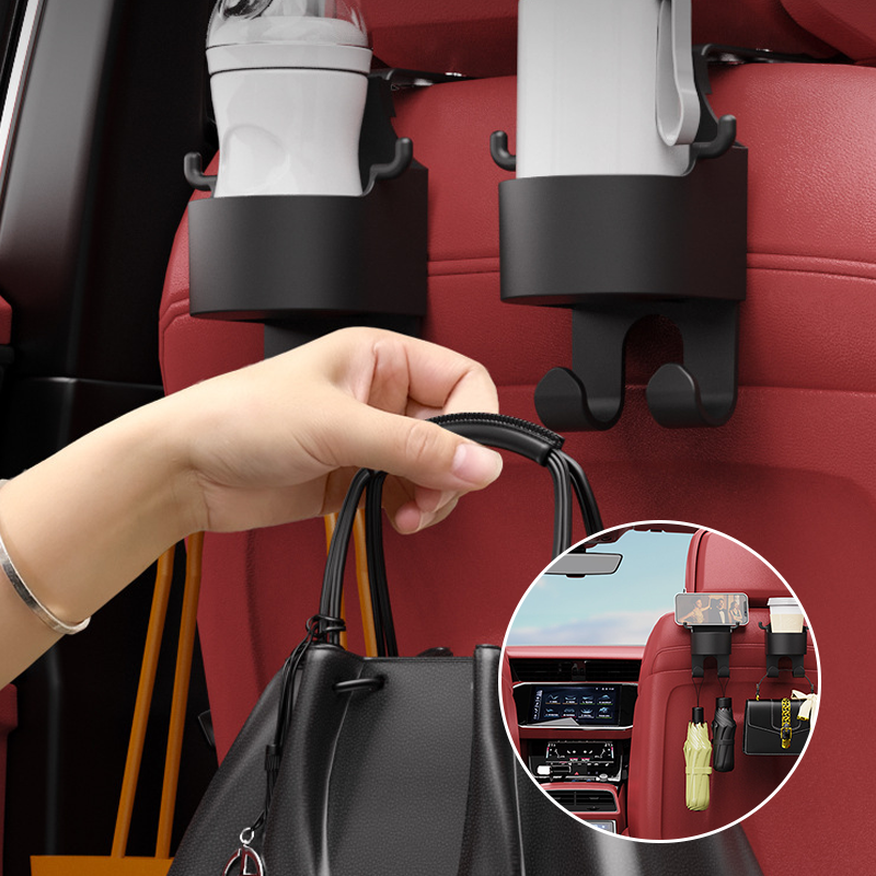 🚗 50% RABATT! ✨ Sitzlehnenhaken – Stabile Aufhängung für Taschen & Einkäufe