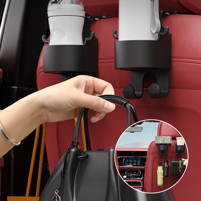 🚗 50% RABATT! ✨ Sitzlehnenhaken – Stabile Aufhängung für Taschen & Einkäufe
