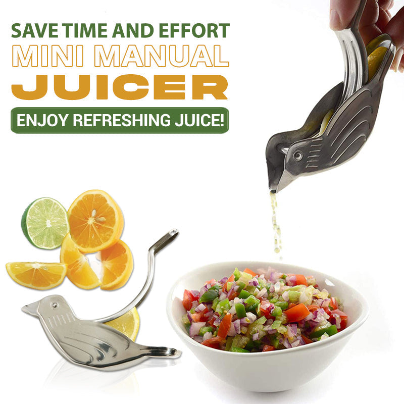 Mini manuell juicepresse