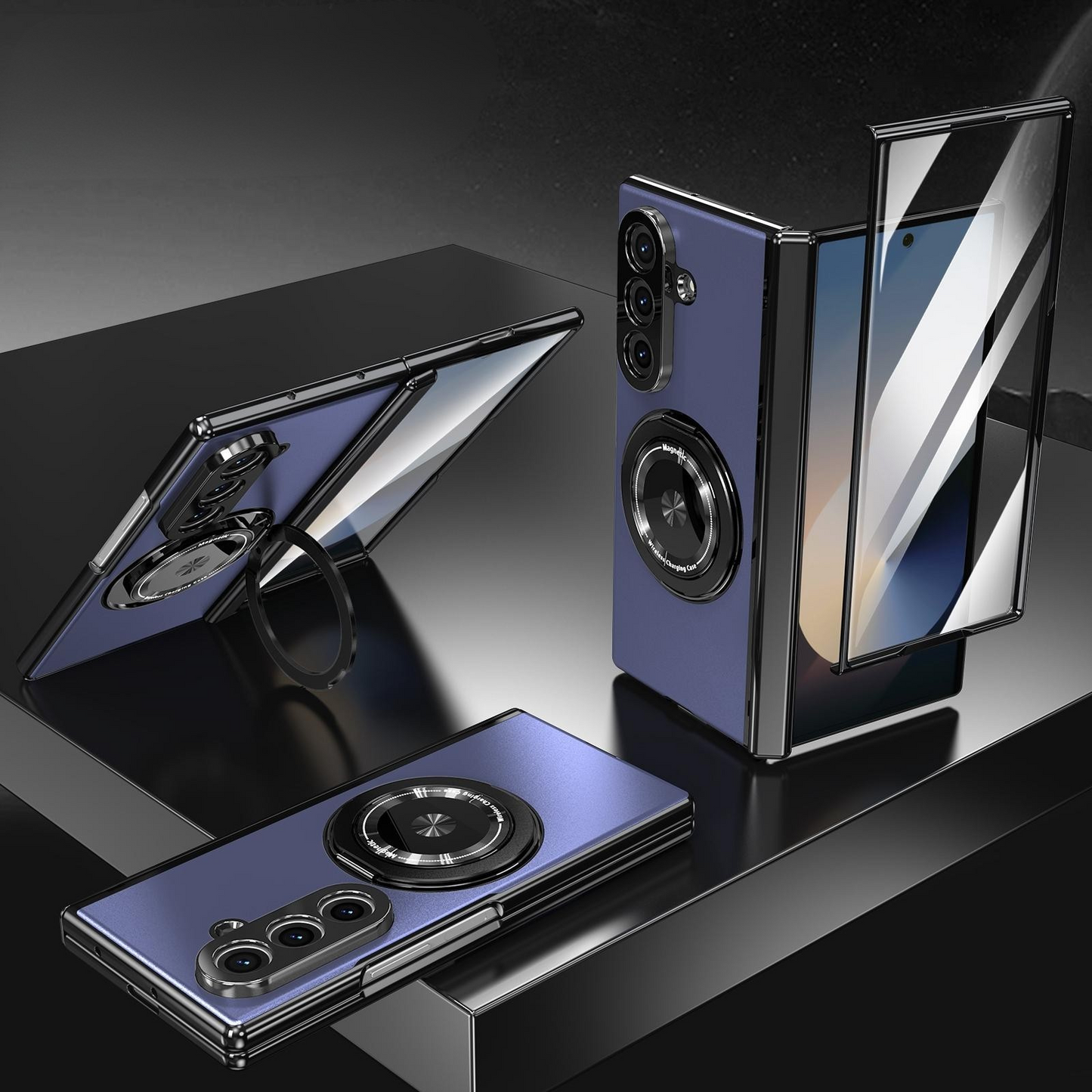 Leistungsstarke Magnethalterung Hülle für Samsung Fold-Serie