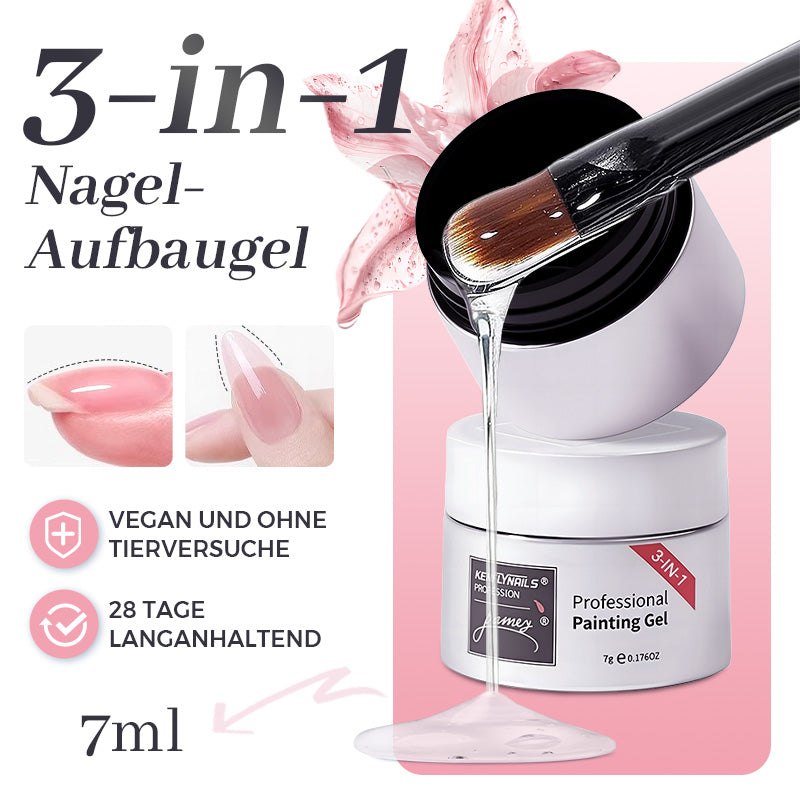 🎉Acquista 3 e ricevi 5 gratis💅Gel base per unghie multiuso 3 in 1 ad elevata trasparenza