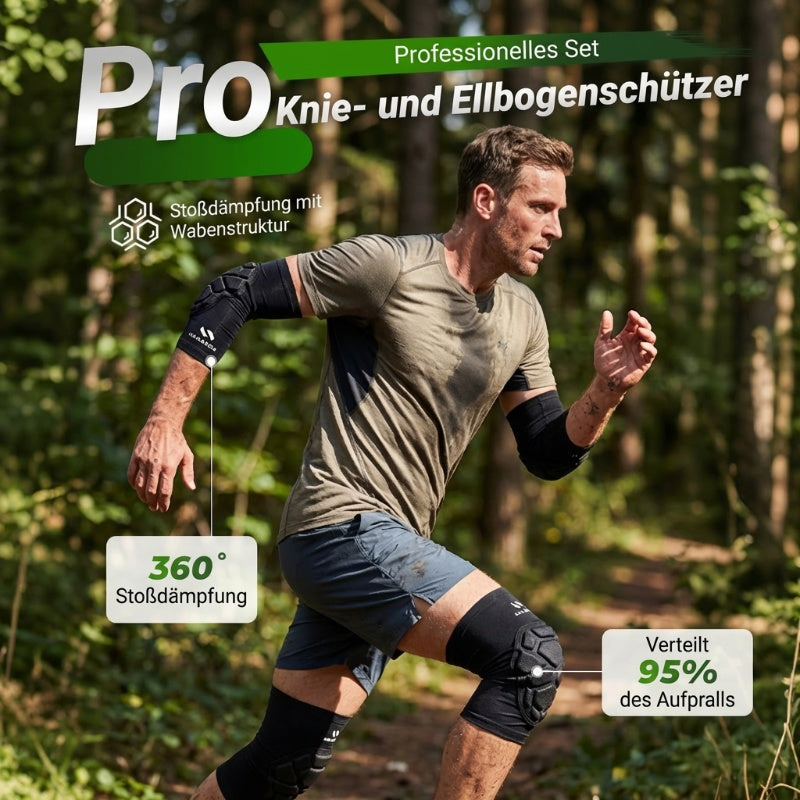 🛡️ Leistungs-Knie- und Ellbogenschützer