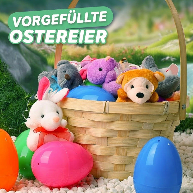 🎁 Oster-Sale 50 % Rabatt 🎁 Vorgefüllte Ostereier mit Plüschtieren