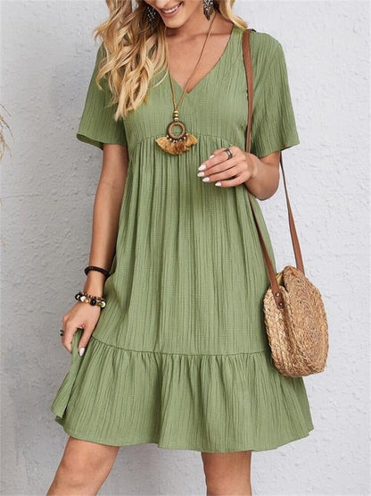 👚💃Estate calda 50% di sconto 💥 un abito in pizzo con vita ampia