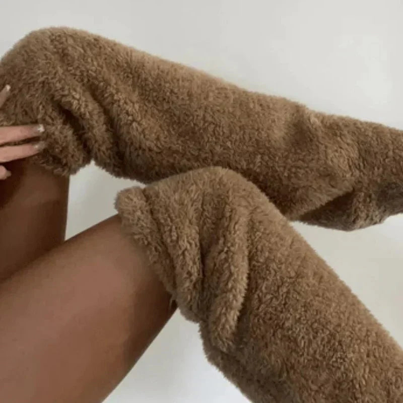 🔥Solange der Vorrat reicht 40 % Rabatt!🎉❄️Winter Kniestrümpfe verdickt warm
